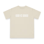 God Is Good Tee — Inspirational Christian T-Shirt (front: GOD IS GOOD, back: You Are Preparing Yourself To Fulfill A Prophecy)
