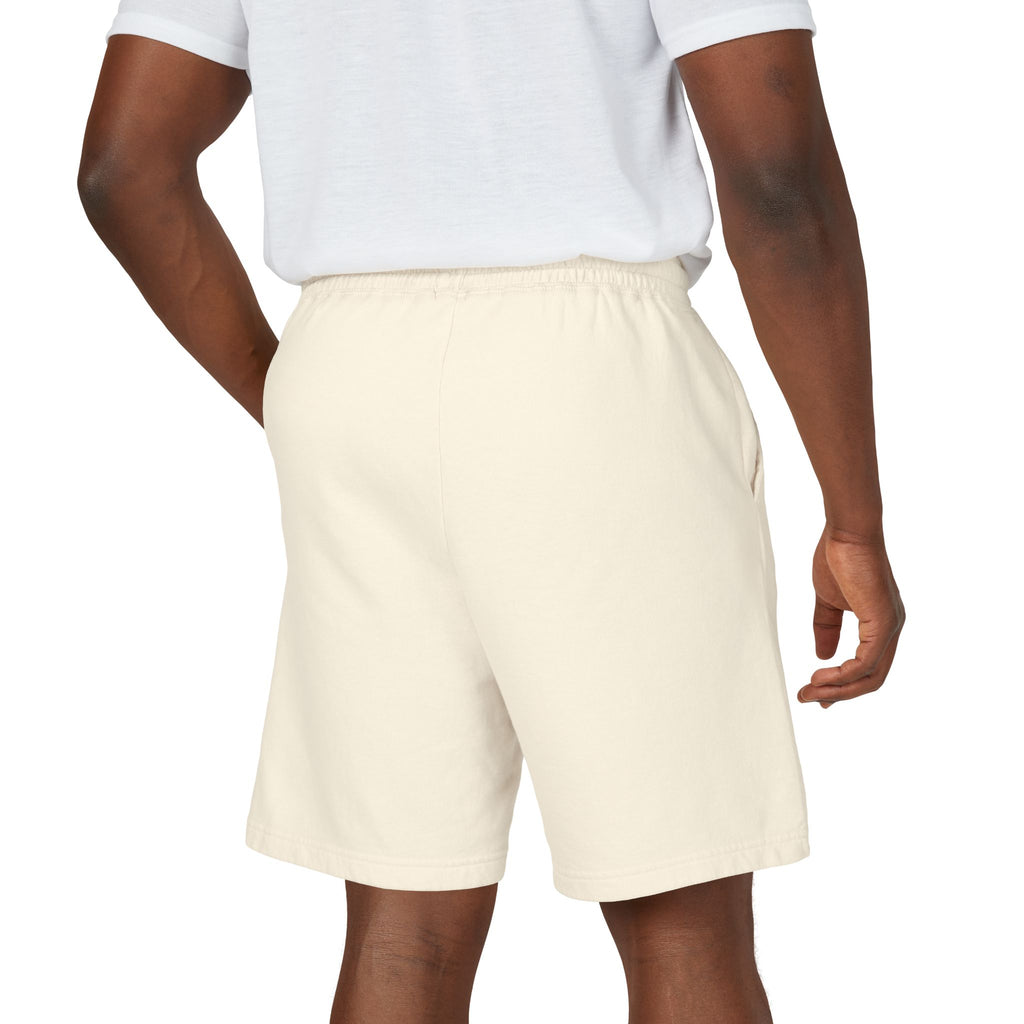 Fleece Sweat Shorts — “Fell Down Never Stayed” Motivational Lounge Shorts