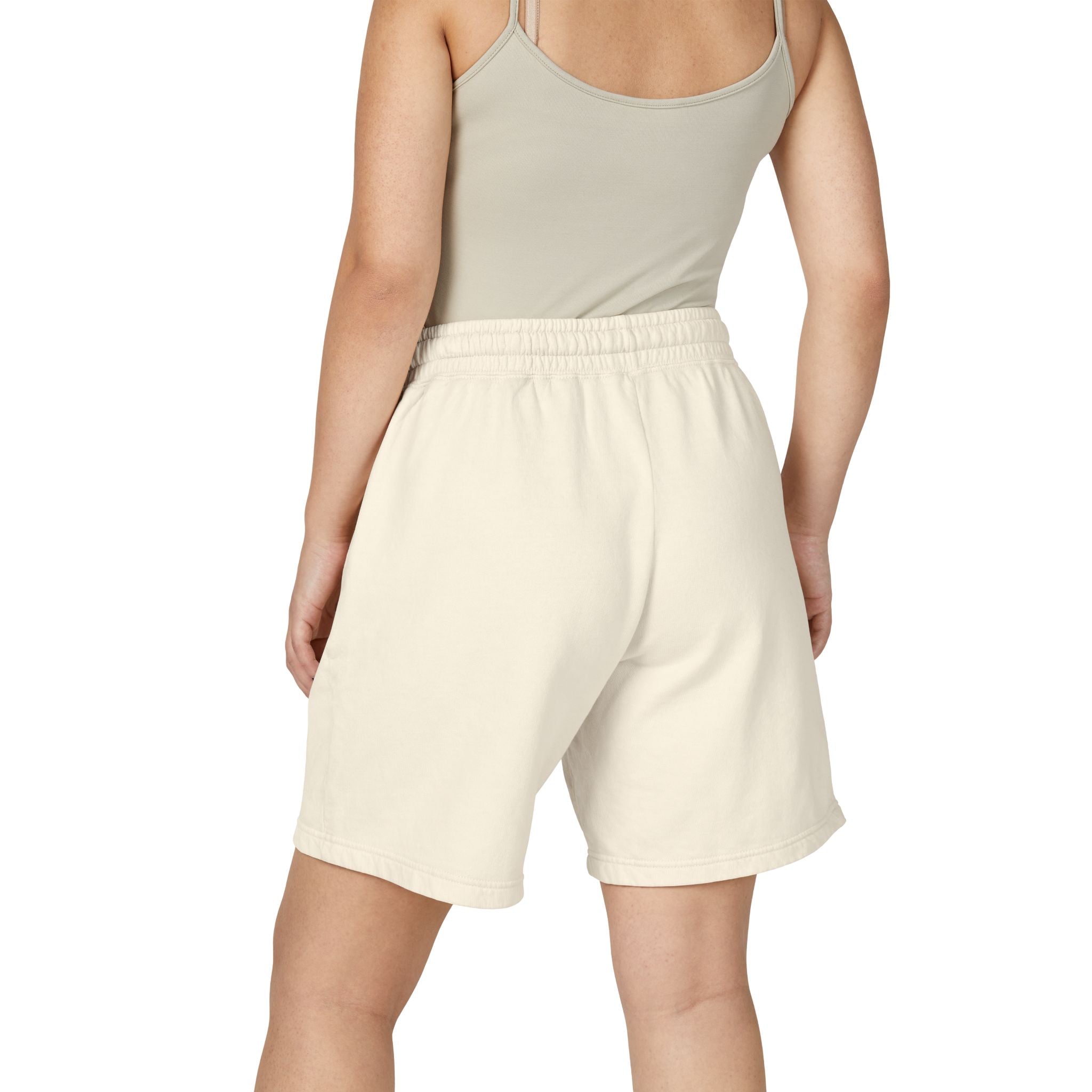 Fleece Sweat Shorts — “Fell Down Never Stayed” Motivational Lounge Shorts