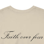 Born to Make History Tee — 'Faith Over Fear' Inspirational Graphic Shirt