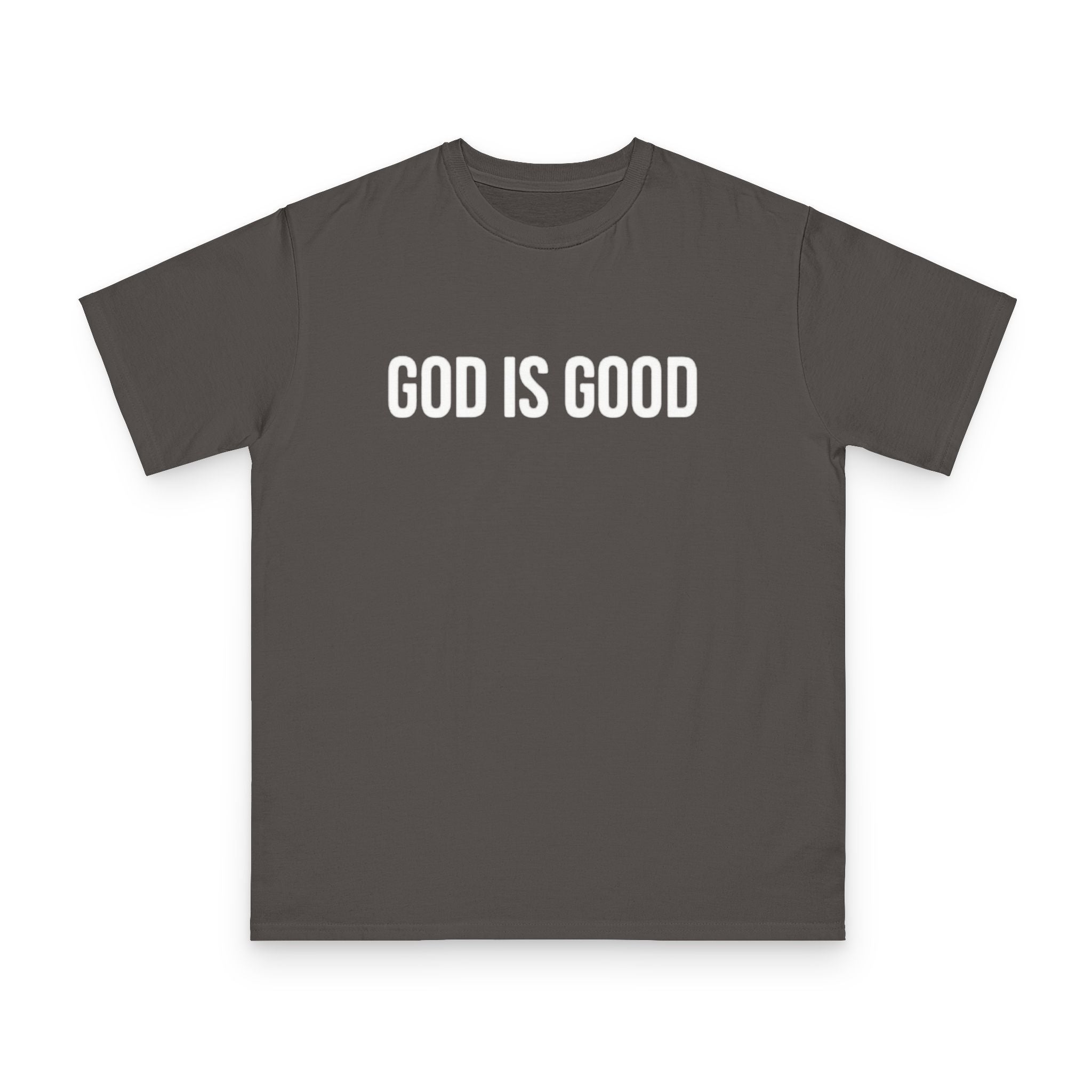 God Is Good Tee — Inspirational Christian T-Shirt (front: GOD IS GOOD, back: You Are Preparing Yourself To Fulfill A Prophecy)