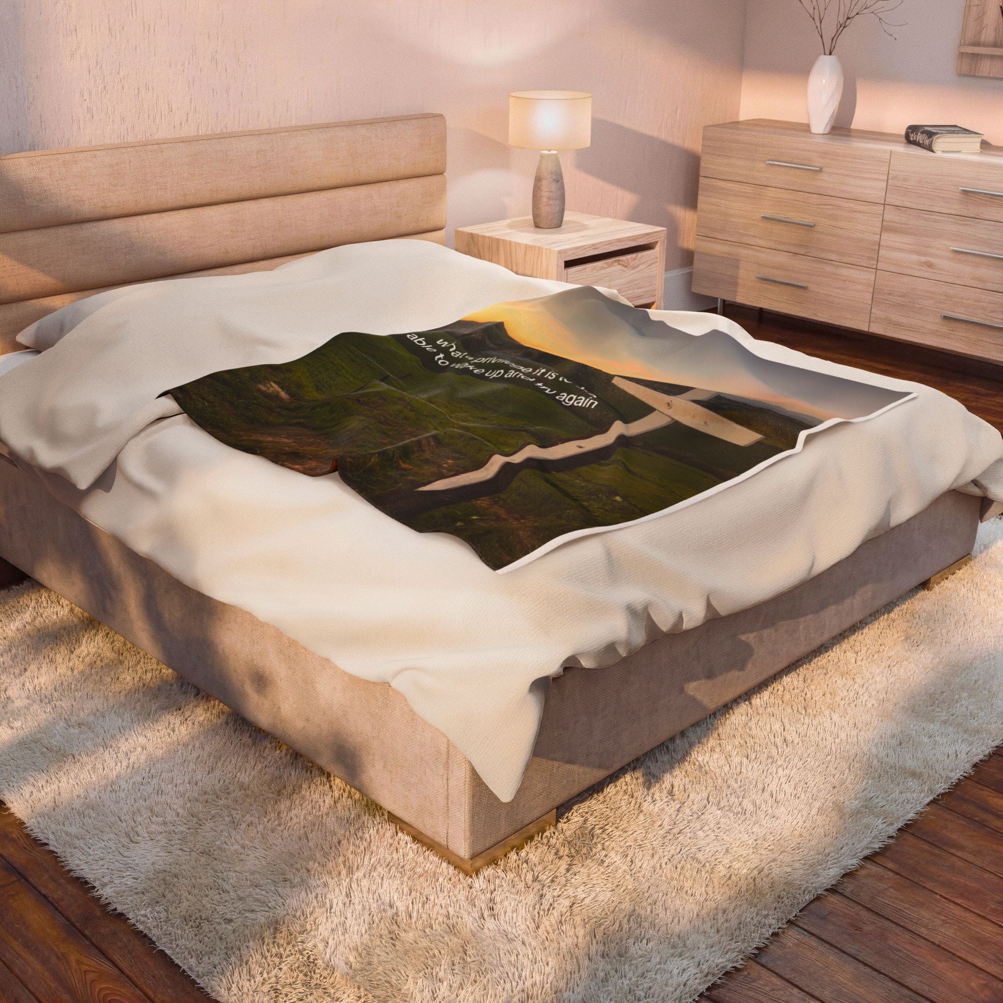 Velveteen Plush Blanket