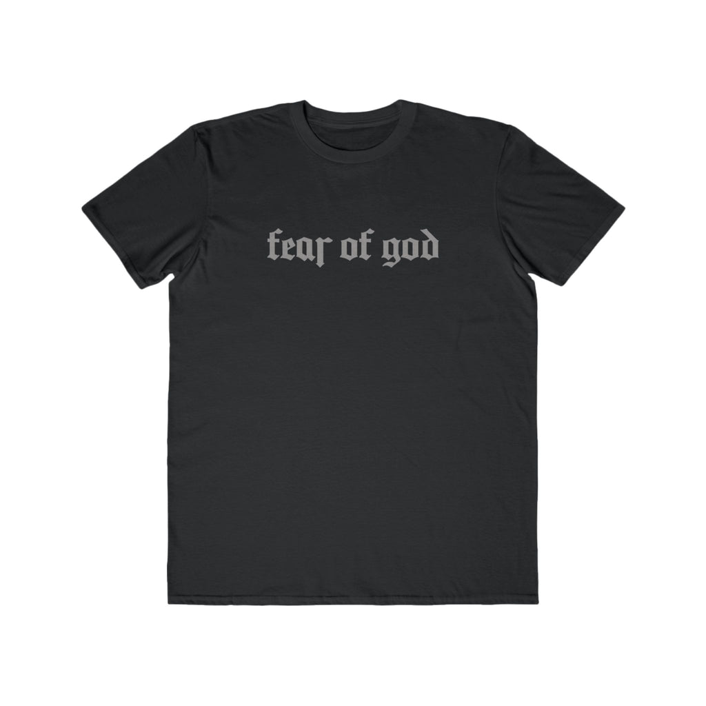 Fear of God Graphic Tee — Crown, Crown of Thorns & Dove Back Design