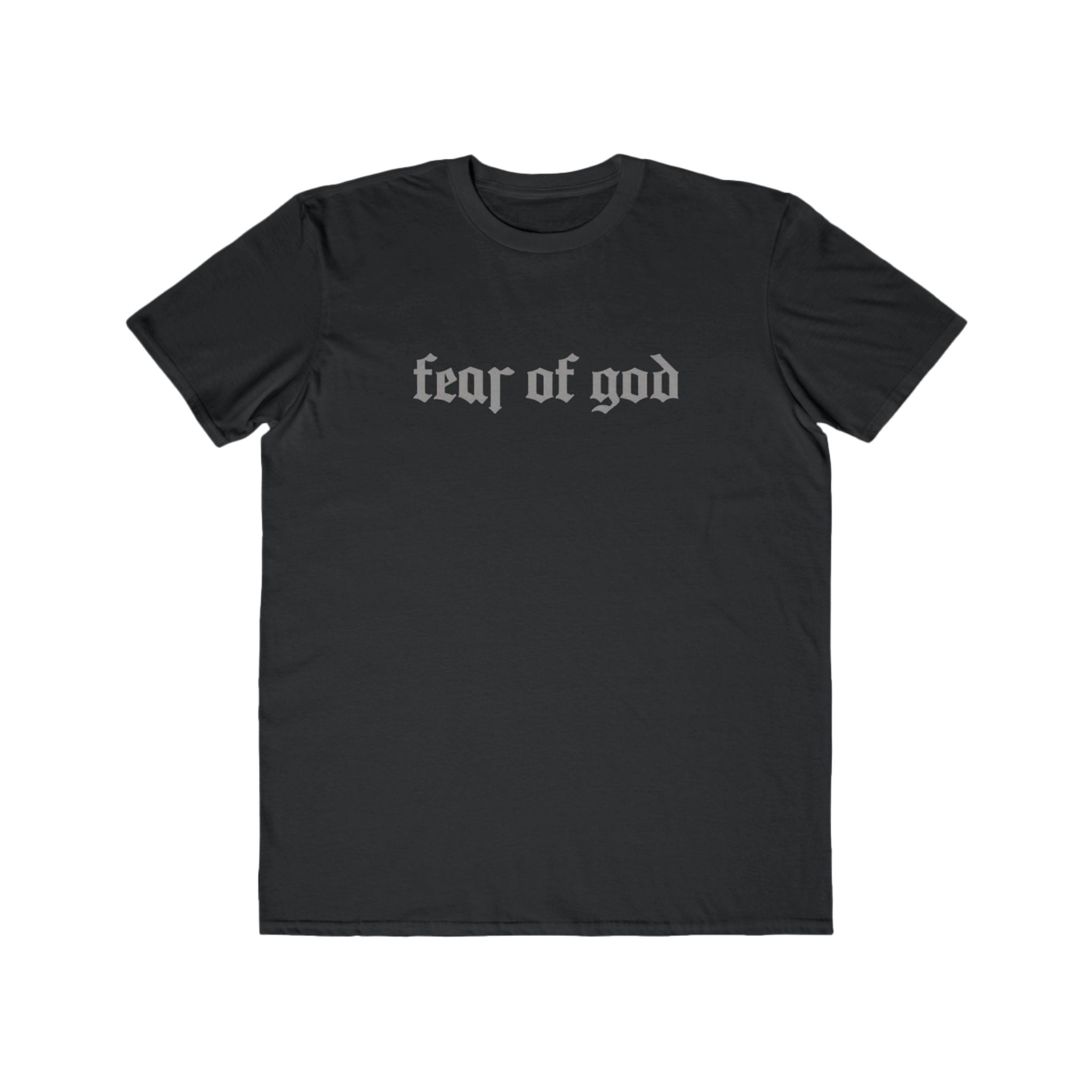 Fear of God Graphic Tee — Crown, Crown of Thorns & Dove Back Design
