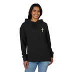 No Weapon Formed Against You Hoodie | Isaiah 54:17 Cross Christian Sweatshirt