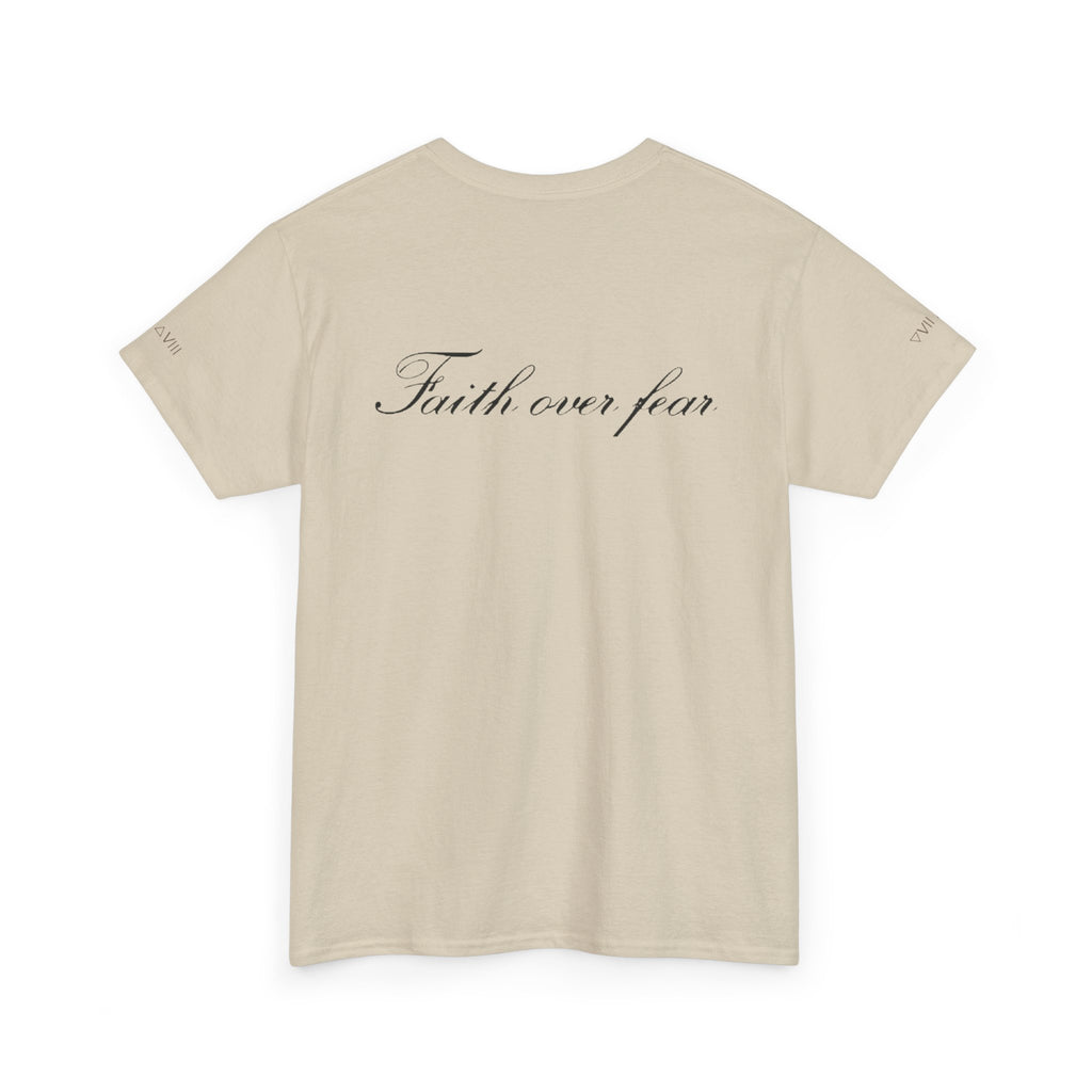 Born to Make History Tee — 'Faith Over Fear' Inspirational Graphic Shirt