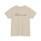 Born to Make History Tee — 'Faith Over Fear' Inspirational Graphic Shirt