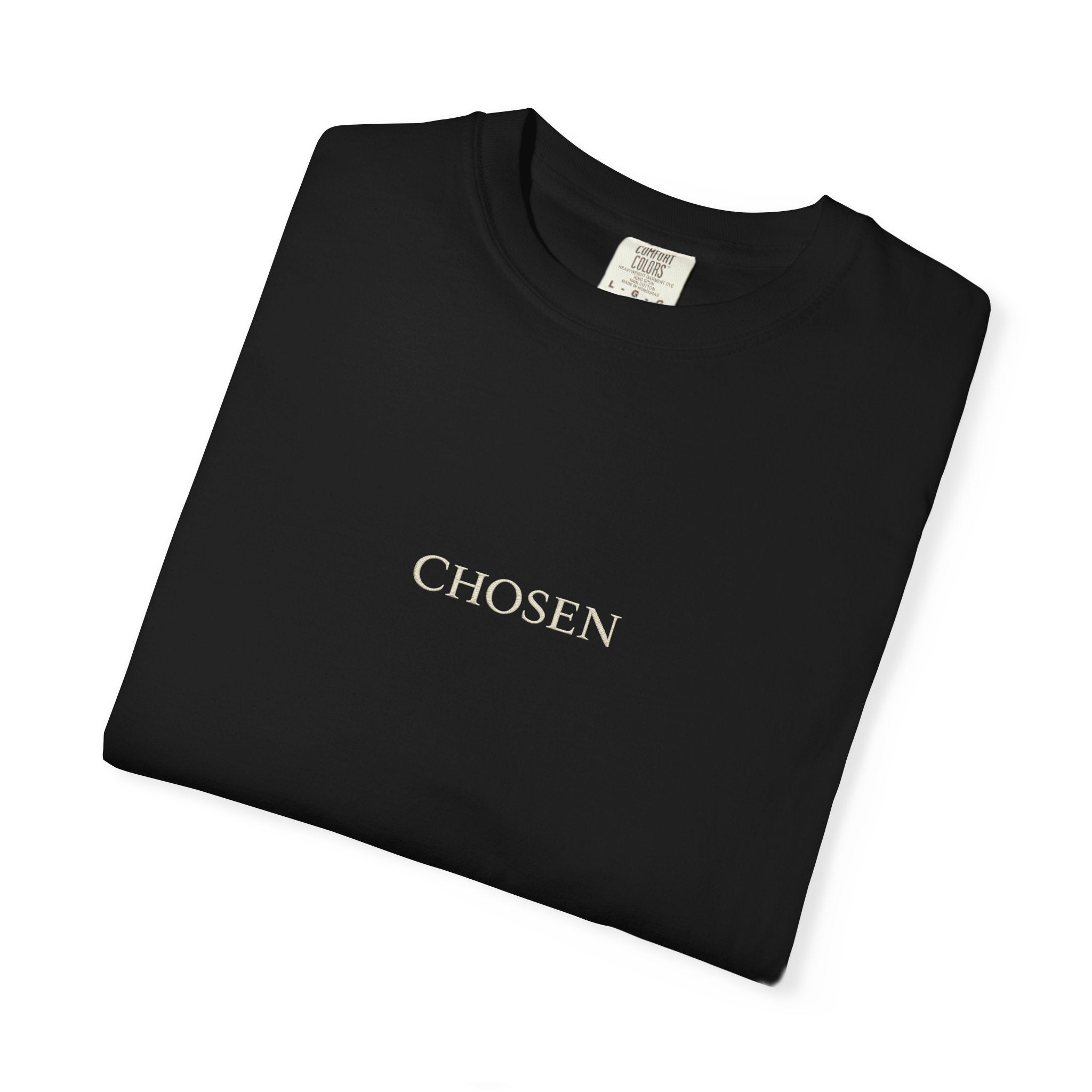 Cross at Night Graphic Tee — One Way Sign Christian T-Shirt