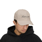 Faith Over Fear Dad Cap — Script Embroidered Baseball Hat