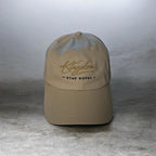 Dad Cap — "Kingdom Stay Royal" Embroidered Beige Baseball Hat