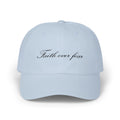Faith Over Fear Dad Cap — Script Embroidered Baseball Hat