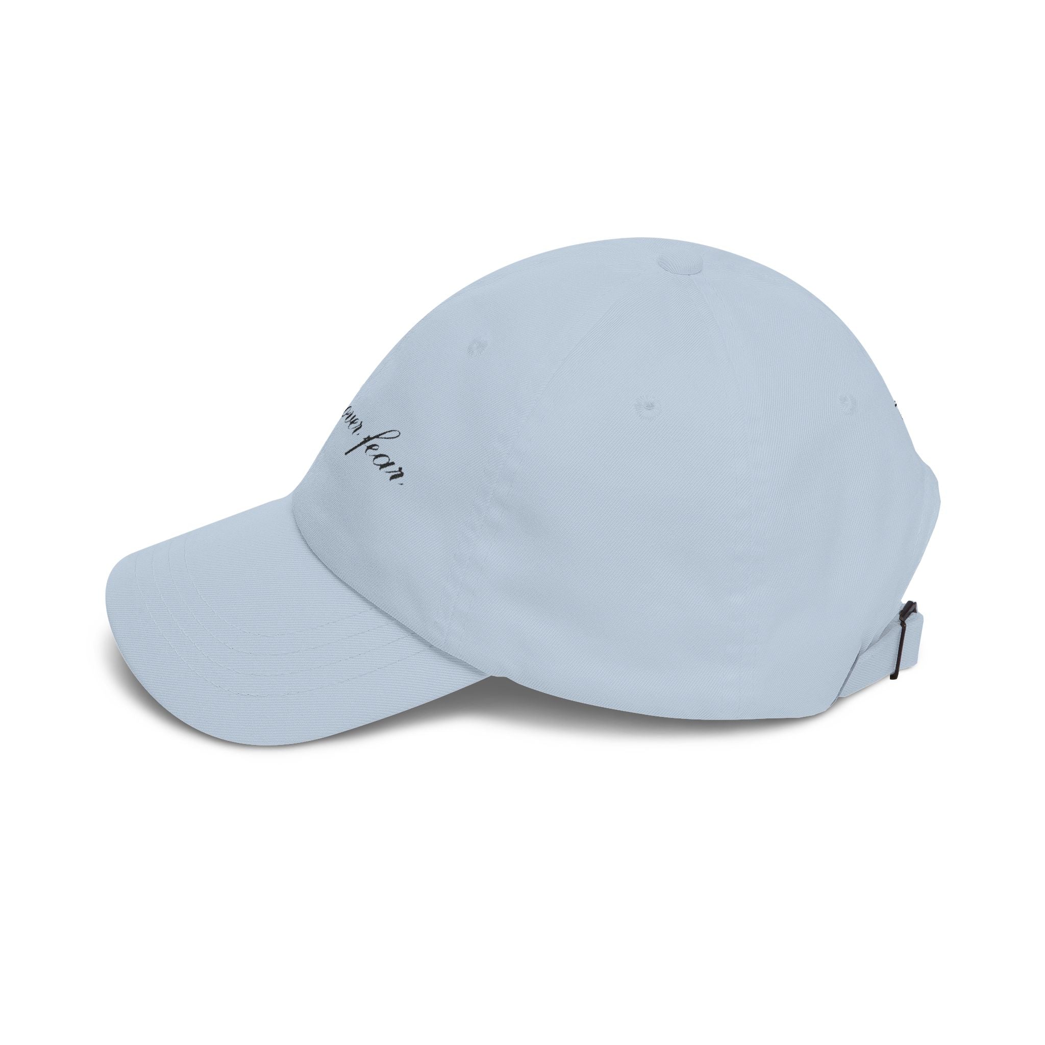 Faith Over Fear Dad Cap — Script Embroidered Baseball Hat