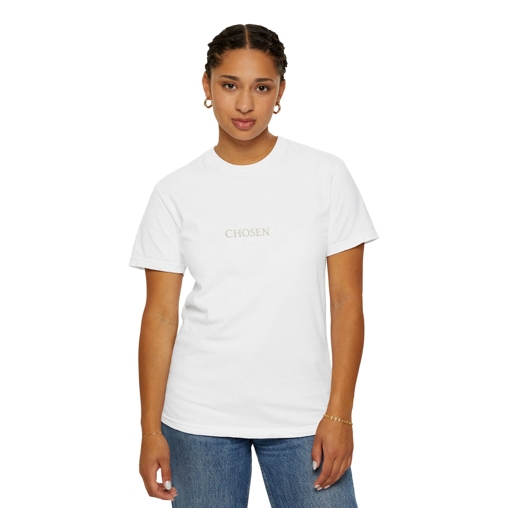 Chosen T-Shirt — 'Father Into Thy Hands I Commend My Spirit' Religious Graphic Tee