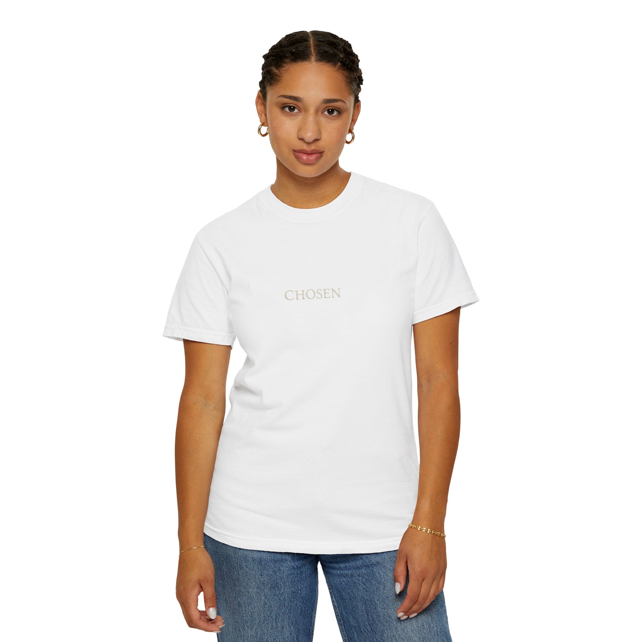 Chosen T-Shirt — 'Father Into Thy Hands I Commend My Spirit' Religious Graphic Tee