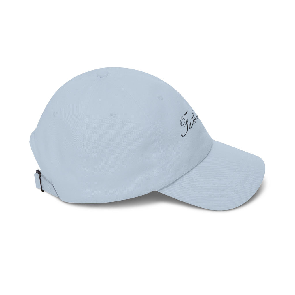 Faith Over Fear Dad Cap — Script Embroidered Baseball Hat