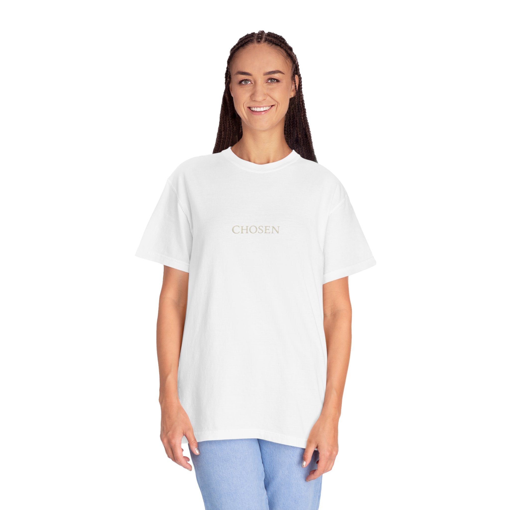 Chosen T-Shirt — 'Father Into Thy Hands I Commend My Spirit' Religious Graphic Tee
