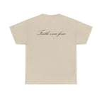 Born to Make History Tee — 'Faith Over Fear' Inspirational Graphic Shirt