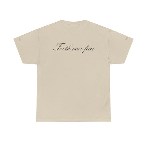 Born to Make History Tee — 'Faith Over Fear' Inspirational Graphic Shirt