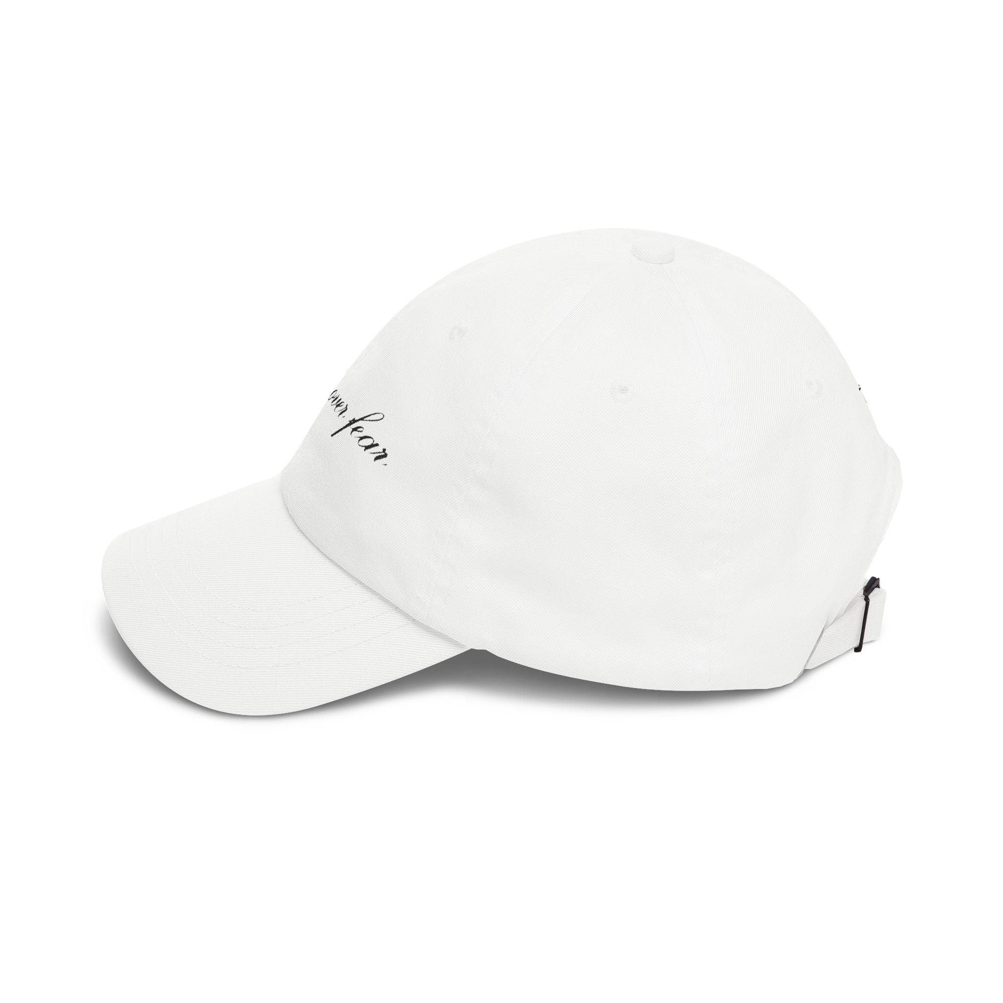 Faith Over Fear Dad Cap — Script Embroidered Baseball Hat