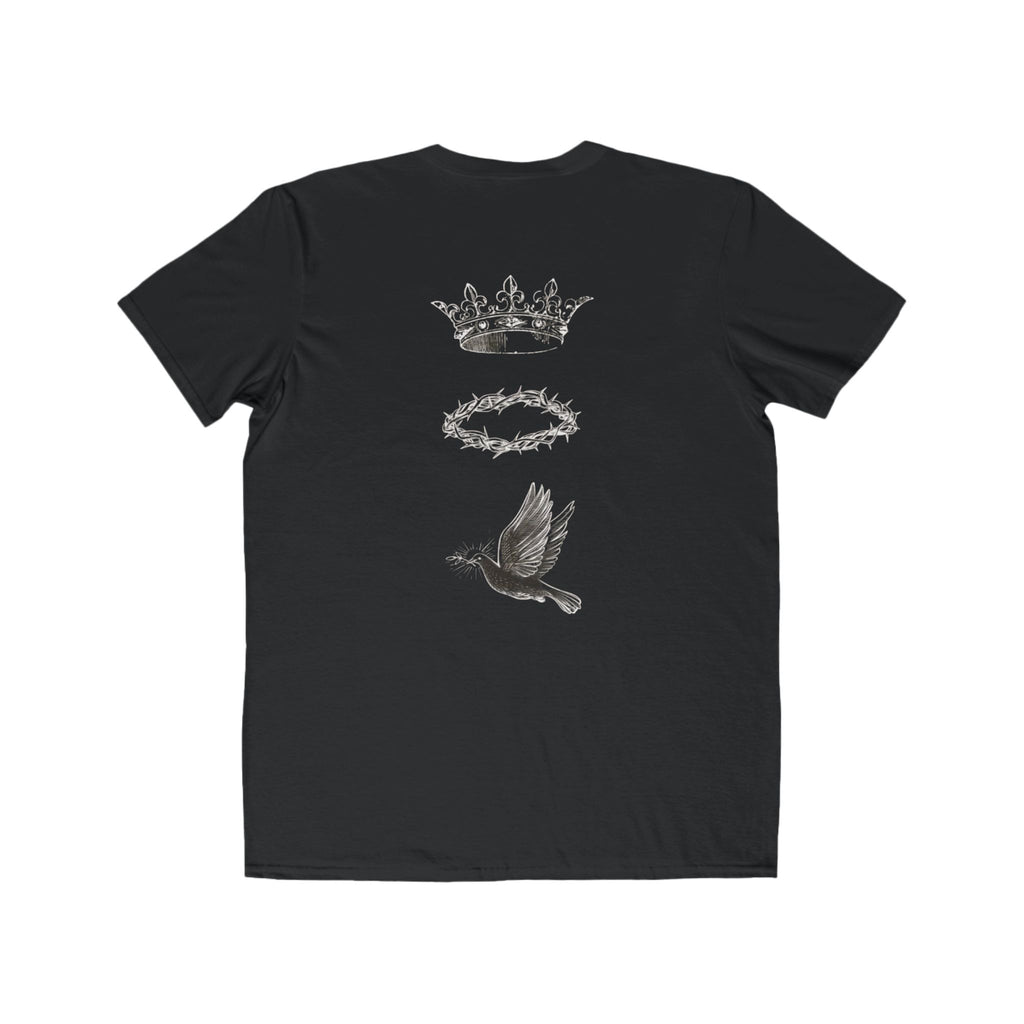 Fear of God Graphic Tee — Crown, Crown of Thorns & Dove Back Design