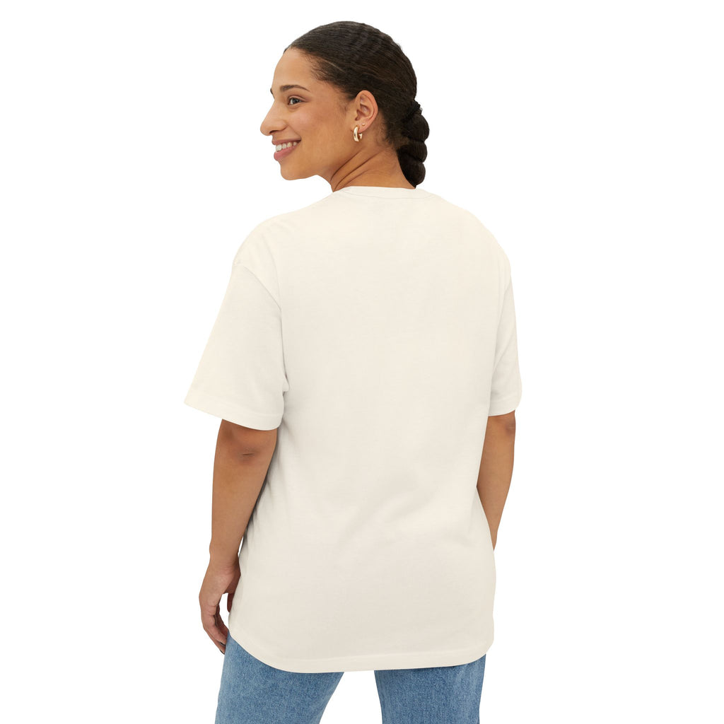 Anaya Minimalist Name Tee — Oversized Boxy T-Shirt